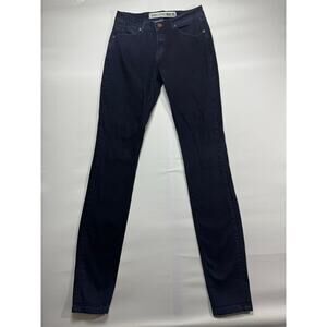 Barbell Apparel Women's Skinny Blue Stretch Denim Jeans - Size 26L (27x34.5)